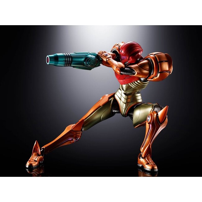 Metroid Prime 4: Beyond Diecast Action Figure Samus Aran LED 21 cm