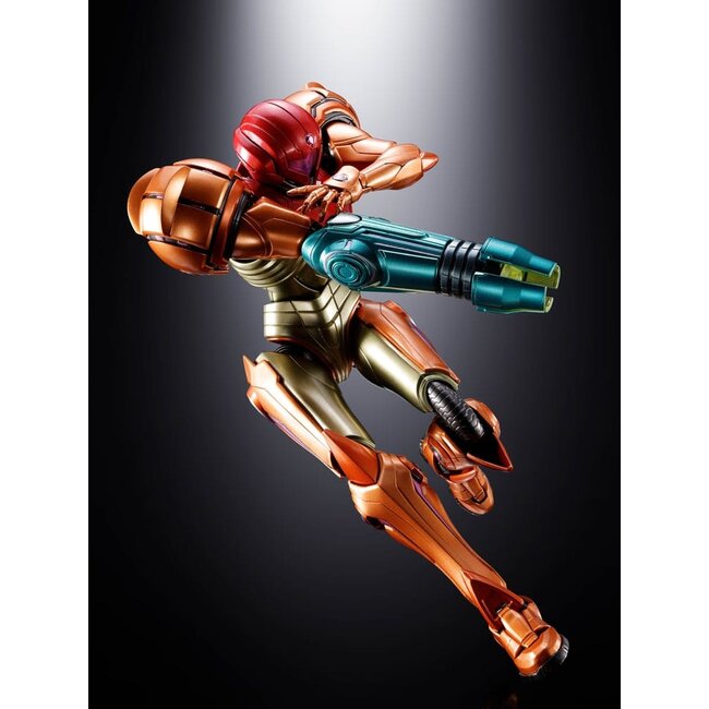 Metroid Prime 4: Beyond Diecast-Actionfigur Samus Aran mit LED-Beleuchtung, 21 cm