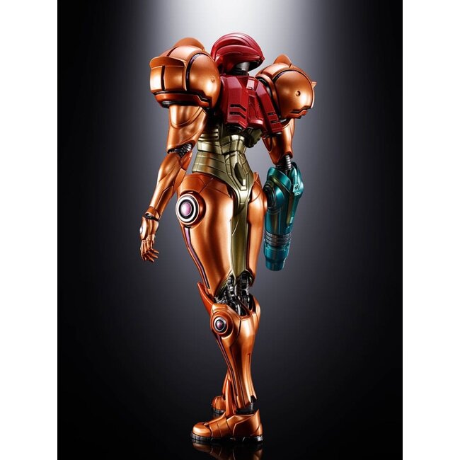 Metroid Prime 4: Beyond Diecast-Actionfigur Samus Aran mit LED-Beleuchtung, 21 cm
