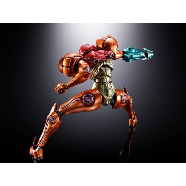 Metroid Prime 4: Beyond Diecast-Actionfigur Samus Aran mit LED-Beleuchtung, 21 cm