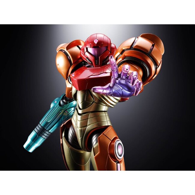 Metroid Prime 4: Beyond Diecast Action Figure Samus Aran LED 21 cm