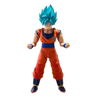 Bandai Tamashii Nations Dragon Ball Super S.H.Figuarts Action Figure Super Saiyan God Super Son Guko (Blue power transcending Limits) 15 cm
