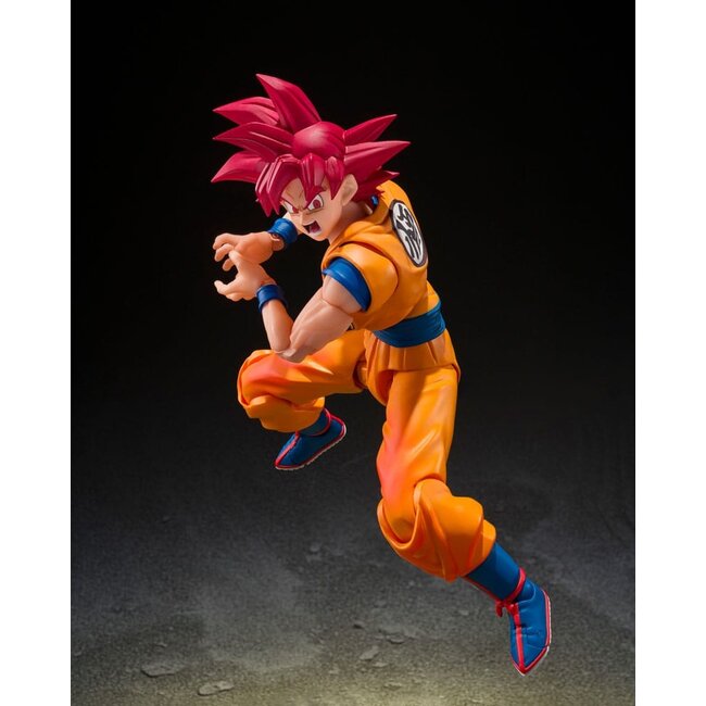 Dragon Ball Super S.H.Figuarts Action Figure Super Saiyan God Son Guko (God Aura) 15 cm