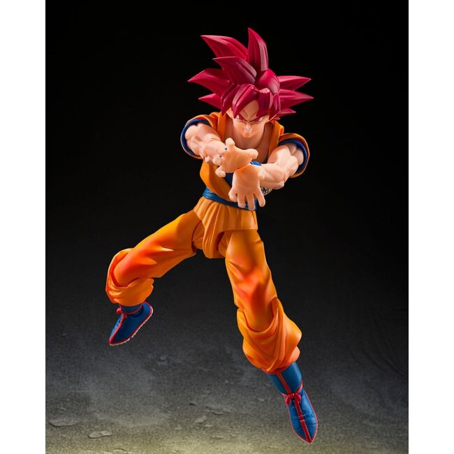 Dragon Ball Super SHFiguarts Actionfigur Super Saiyajin Gott Sohn Guko (Gott Aura) 15 cm