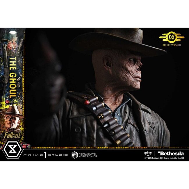 Fallout (tv-serie) Real Elite Masterline Series beeld 1/4 The Ghoul Deluxe versie 64 cm