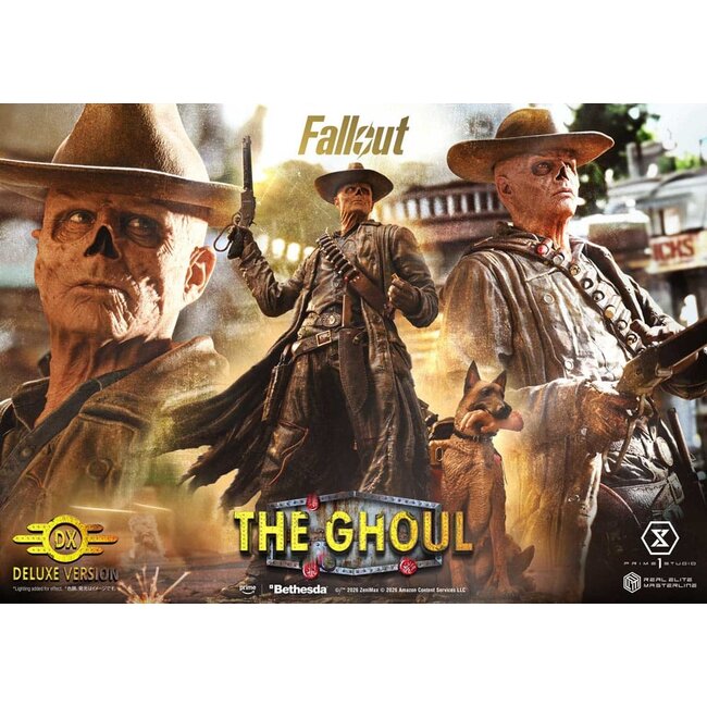 Fallout (tv-serie) Real Elite Masterline Series beeld 1/4 The Ghoul Deluxe versie 64 cm