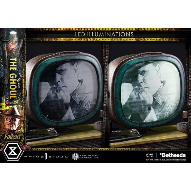 Fallout (tv-serie) Real Elite Masterline Series beeld 1/4 De Ghoul 64 cm