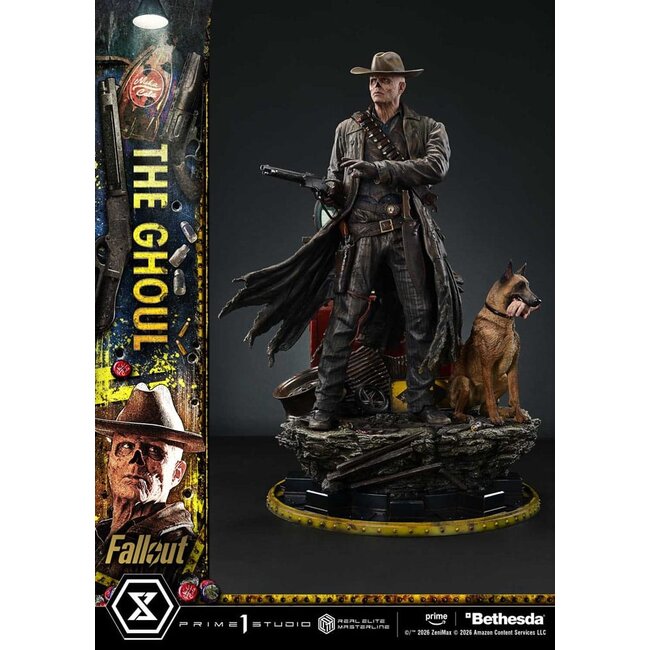 Fallout (tv-serie) Real Elite Masterline Series beeld 1/4 De Ghoul 64 cm