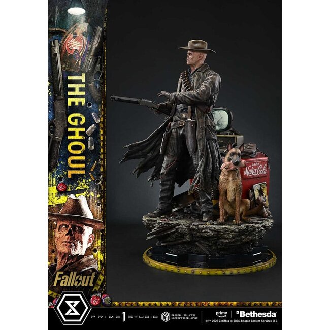 Fallout (tv-serie) Real Elite Masterline Series beeld 1/4 De Ghoul 64 cm