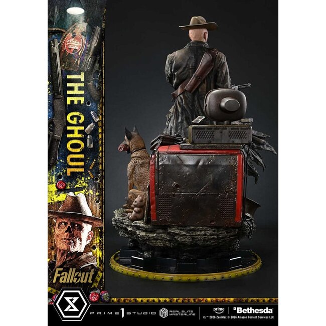 Fallout (tv-serie) Real Elite Masterline Series beeld 1/4 De Ghoul 64 cm