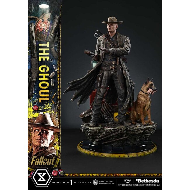 Fallout (tv-serie) Real Elite Masterline Series beeld 1/4 De Ghoul 64 cm