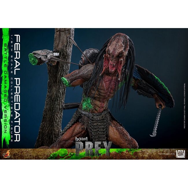 Prey Action Figure 1/6 Feral Predator (Battle Damaged Version) 37 cm