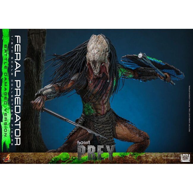 Prey Actionfigur 1/6 Wilder Predator (Kampfbeschädigte Version) 37 cm