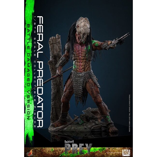 Prey Actionfigur 1/6 Wilder Predator (Kampfbeschädigte Version) 37 cm