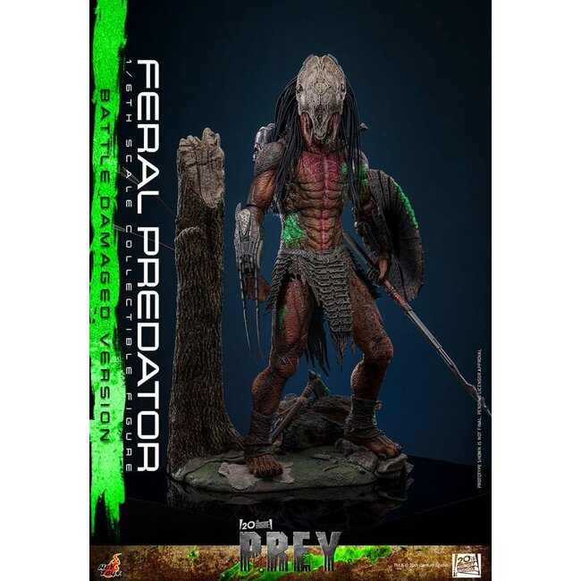 Prey Actionfigur 1/6 Wilder Predator (Kampfbeschädigte Version) 37 cm