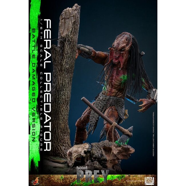 Prey Actionfigur 1/6 Wilder Predator (Kampfbeschädigte Version) 37 cm