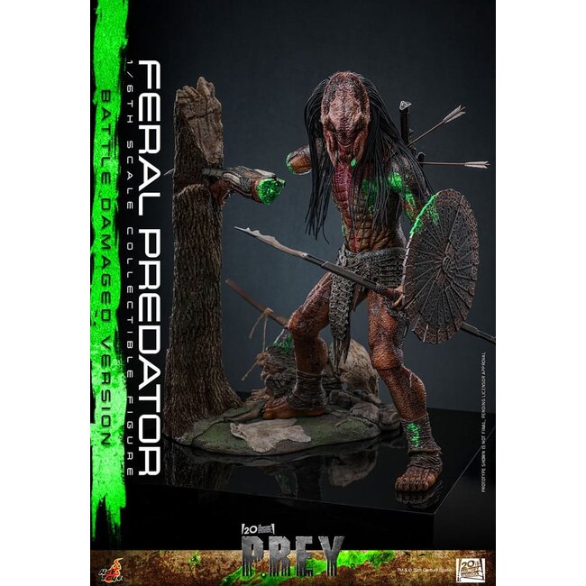 Prey Actionfigur 1/6 Wilder Predator (Kampfbeschädigte Version) 37 cm