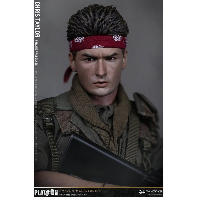 Platoon Action Figure 1/6 Chris Taylor 30 cm
