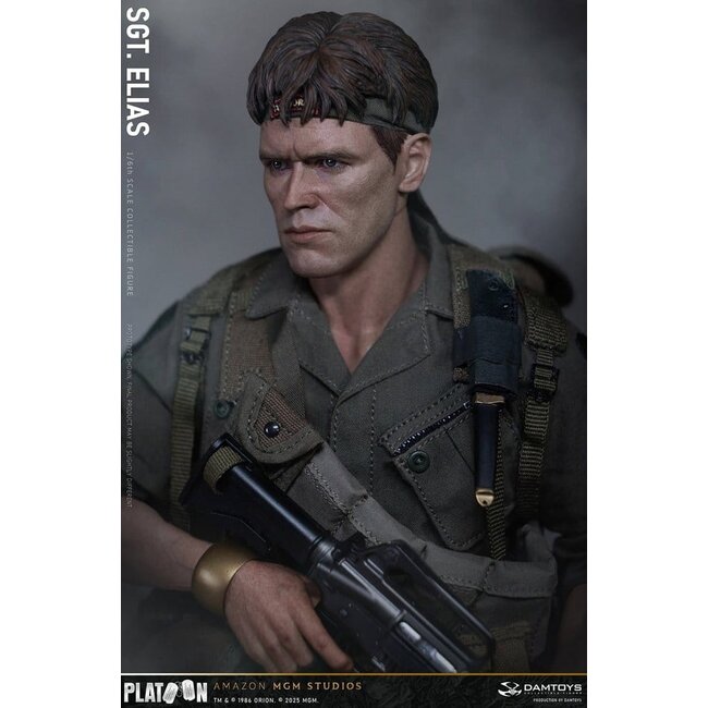 Platoon Action Figure 1/6 Sergeant Elias 30 cm