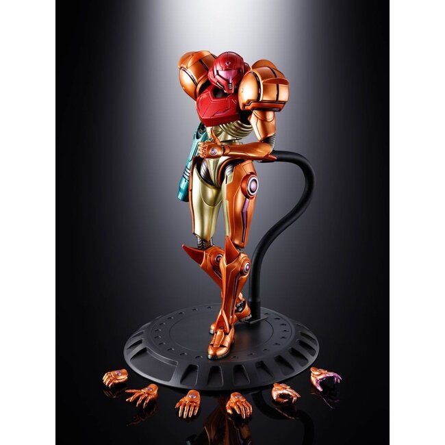 Metroid Prime 4: Beyond Diecast Action Figure Samus Aran LED 21 cm