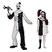 Terrifier 2 5 Points Action Figures Set Art & Little Pale Girl 10 cm