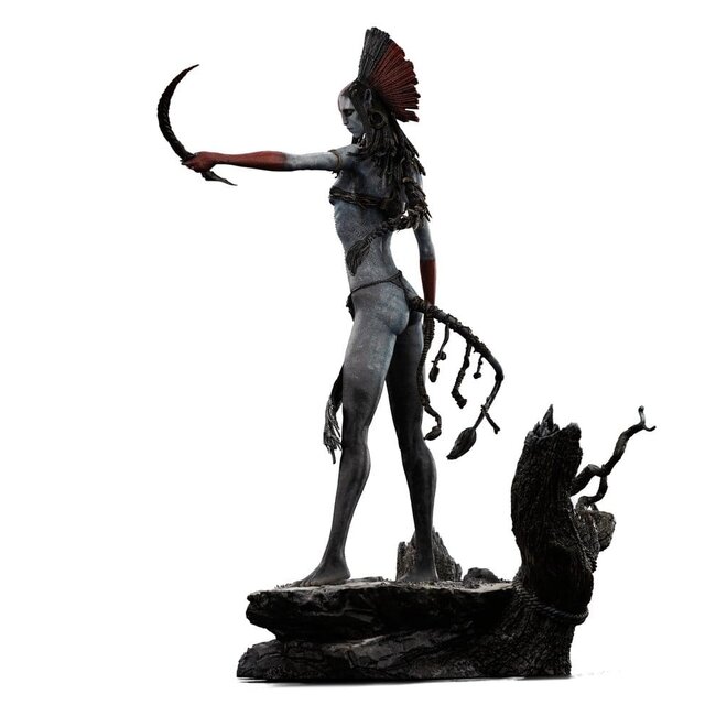 Avatar 3: Feuer und Asche – Maßstabsgetreue Statue im Maßstab 1:10, Varang, 38 cm