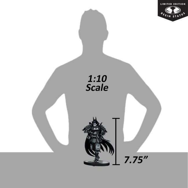 DC Direct Batman Black & White Statue 1/10 Batman Ninja 20 cm