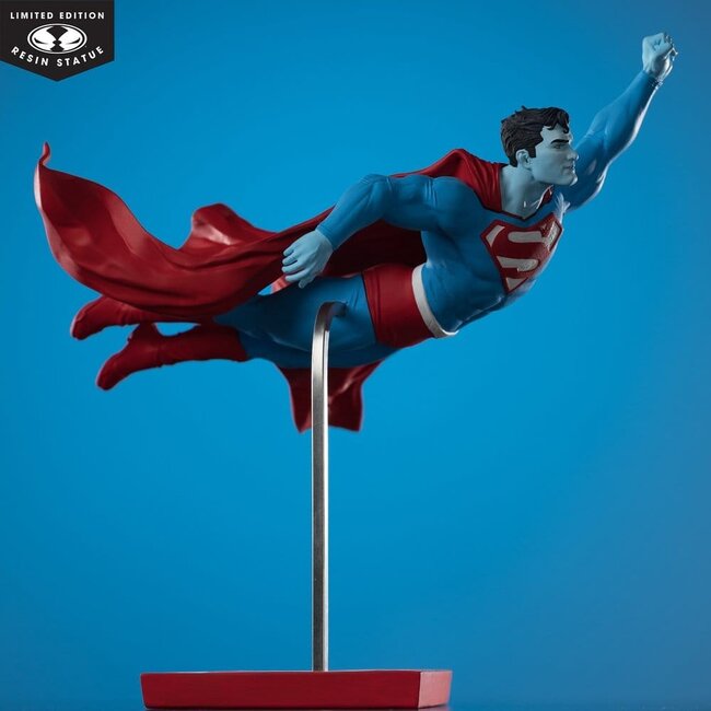 DC Direct Superman Red & Blue Statue 1/10 Superman von Lee Bermejo 26 cm