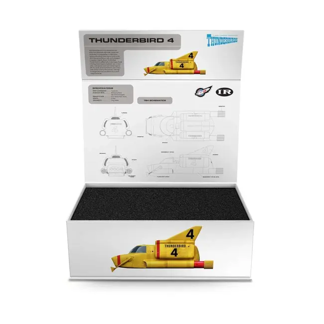 Thunderbirds T4 Druckgussmodell 25 cm
