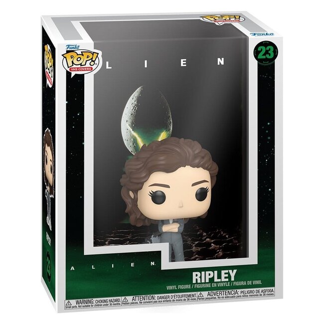Alien POP! Vinylfigur Ripley (9 cm) mit Filmcover