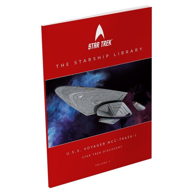 Star Trek Library Die-Cast U.S.S. Voyager NCC-74656-J 10 cm