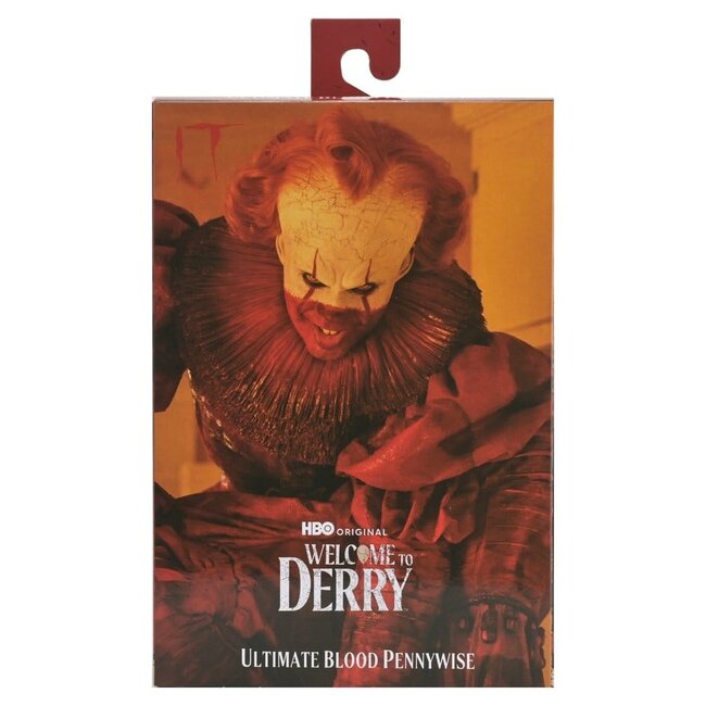 Es: Willkommen in Derry Actionfigur Blut Pennywise 18 cm