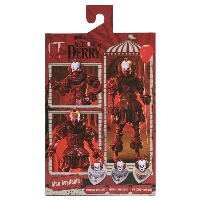Es: Willkommen in Derry Actionfigur Blut Pennywise 18 cm