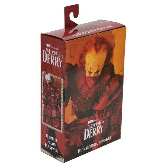 It: Welcome To Derry Action Figure Blood Pennywise 18 cm