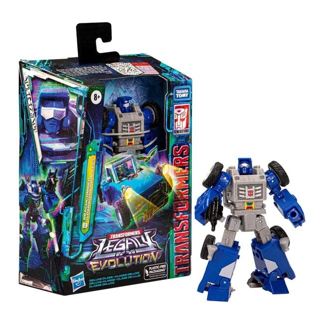 Hasbro Transformers Generations Legacy Evolution Deluxe Class Action Figure Beachcomber & Paradise Parakeet 14 cm