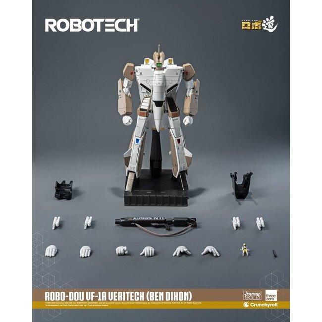 Robotech-Actionfigur ROBO-DOU VF-1A Veritech (Ben Dixon) 20 cm