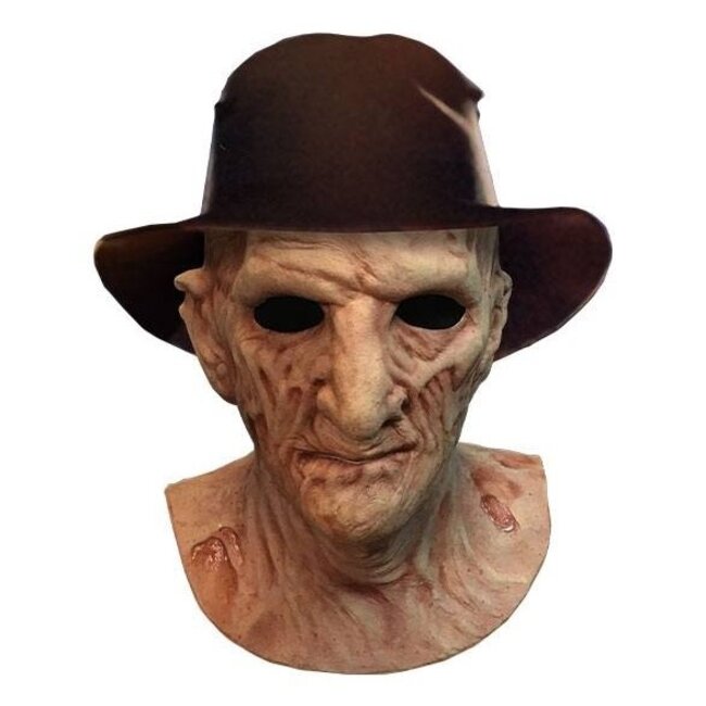 Trick or Treat Studios A Nightmare on Elm Street 2: Freddy's Revenge Deluxe Latex Mask with Hat Freddy Krueger