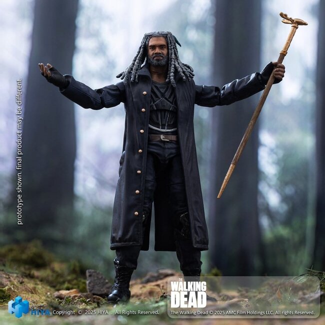 The Walking Dead Exquisite Mini Series  Actionfigur 1/18 Ezekiel 11 cm