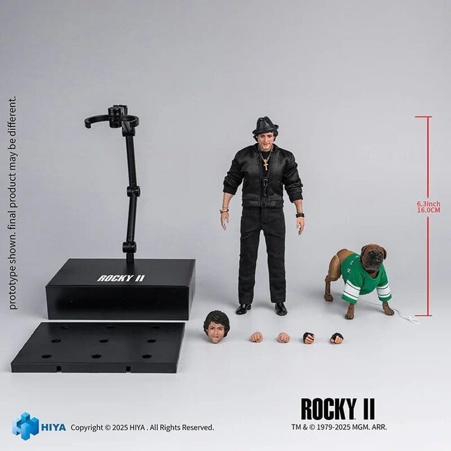 Rocky II Exquisite Super Series Actionfigur 1/12 Rocky 16 cm