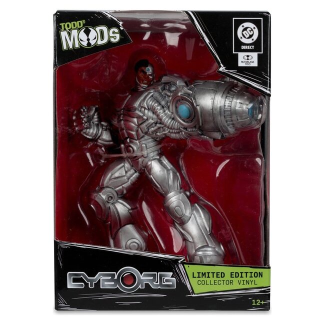 DC Direct Sammler-Vinylstatue Cyborg 12 cm