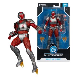 McFarlane Toys Justice League: Generation Lost DC Multiverse Action Figure Rocket Red Brigade 18 cm