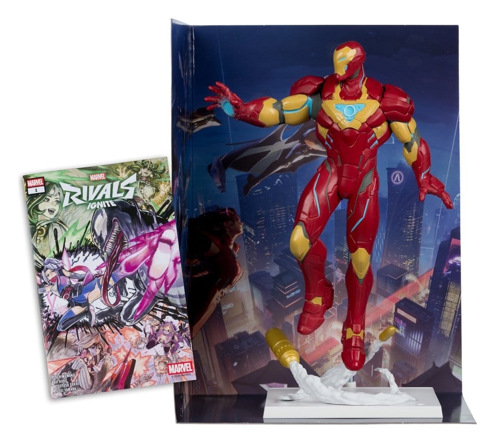 Marvel Rivals Collection 1/6 Action Figure Iron Man 28 cm - The Movie Store
