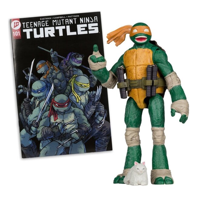 Teenage Mutant Ninja Turtles Page Punchers Actionfigur Michelangelo 13 cm