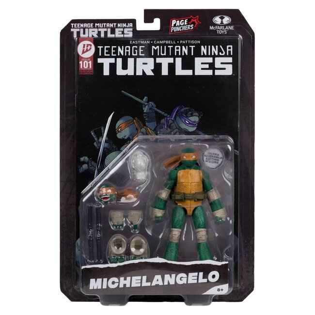 Teenage Mutant Ninja Turtles Page Punchers Actionfigur Michelangelo 13 cm