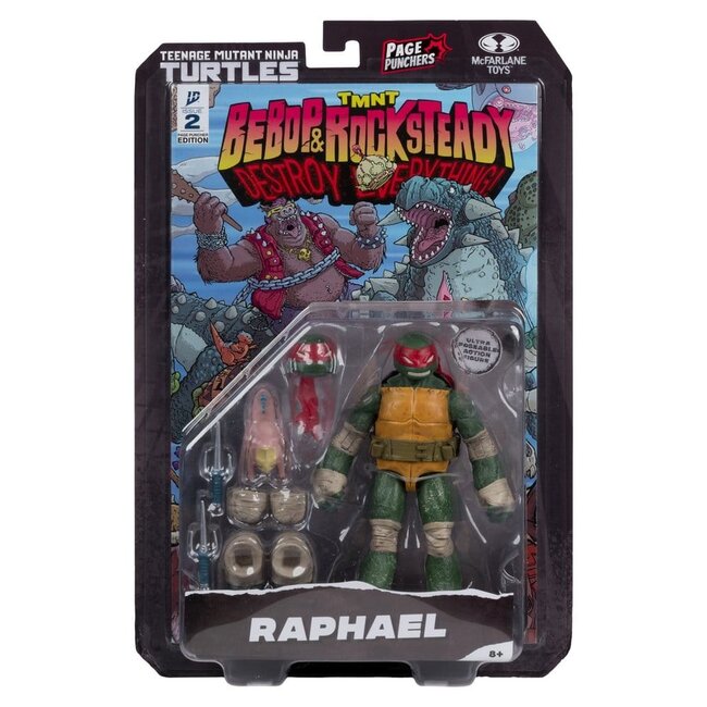 Teenage Mutant Ninja Turtles Page Punchers Action Figure Raphael 13 cm