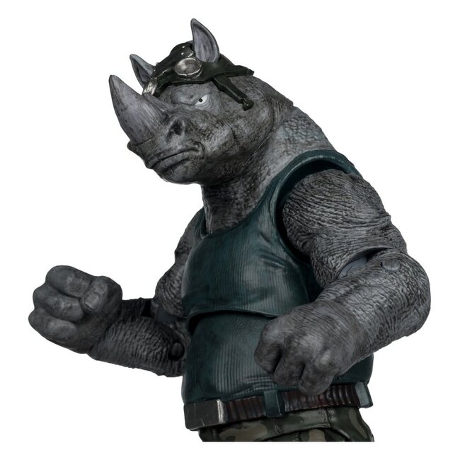 Teenage Mutant Ninja Turtles Page Punchers Actionfigur Rocksteady 17 cm