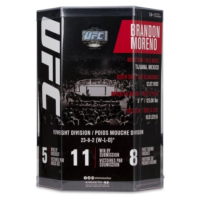 UFC Posed PVC Statue Brandon Moreno 16 cm