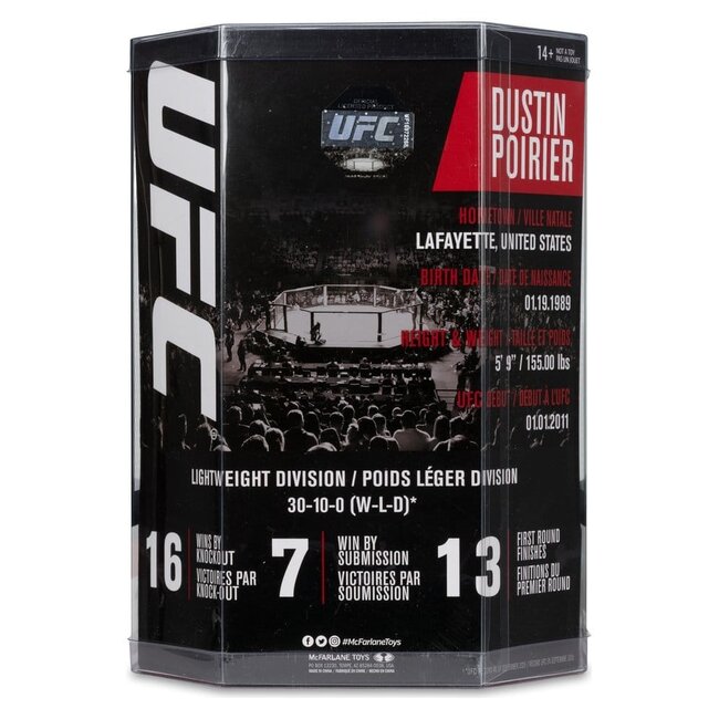 UFC Posed PVC Statue Dustin Poirier 16 cm