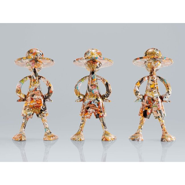 One Piece 1000 Logs Anniversary Luffy's ArtCanvas Figure 1/8 Luffy 22 cm