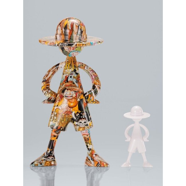 One Piece 1000 Logs Anniversary Luffy's ArtCanvas Figure 1/8 Luffy 22 cm